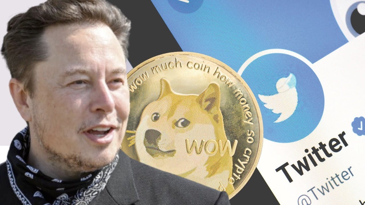 Gambar Rencana Elon Musk Beli Twitter dan Gunakan DOGE di Twitter