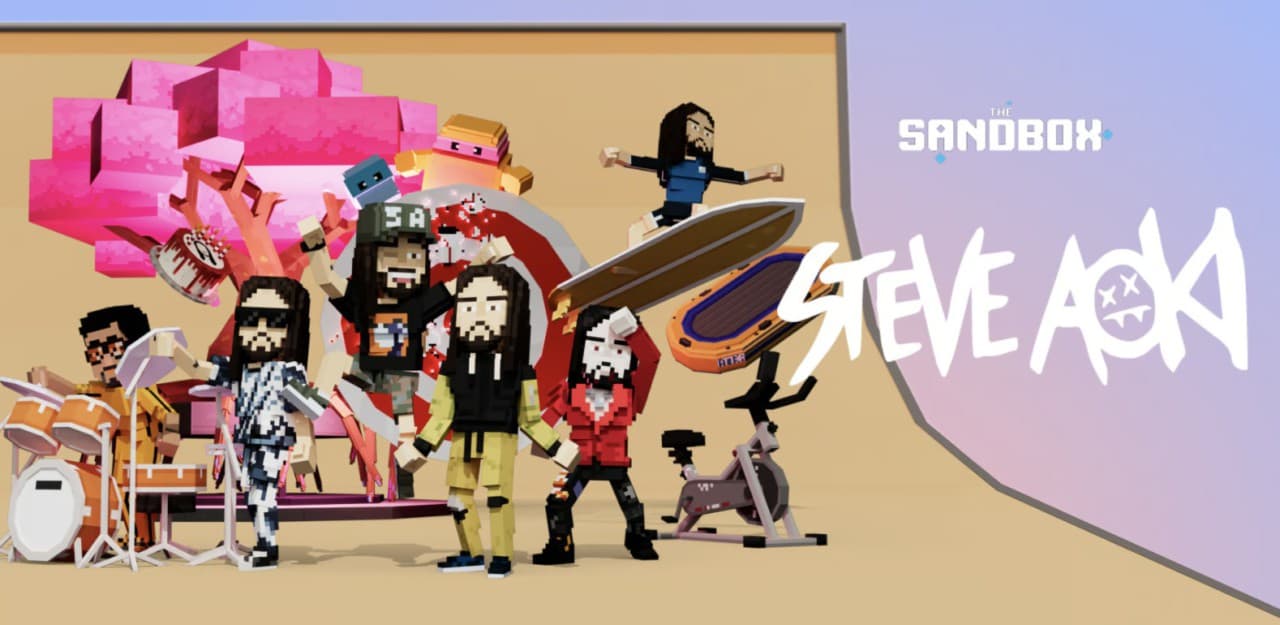 Gambar DJ Populer Steve Aoki Bagikan 50.000 SAND Lewat Kompetisi Game Jam!