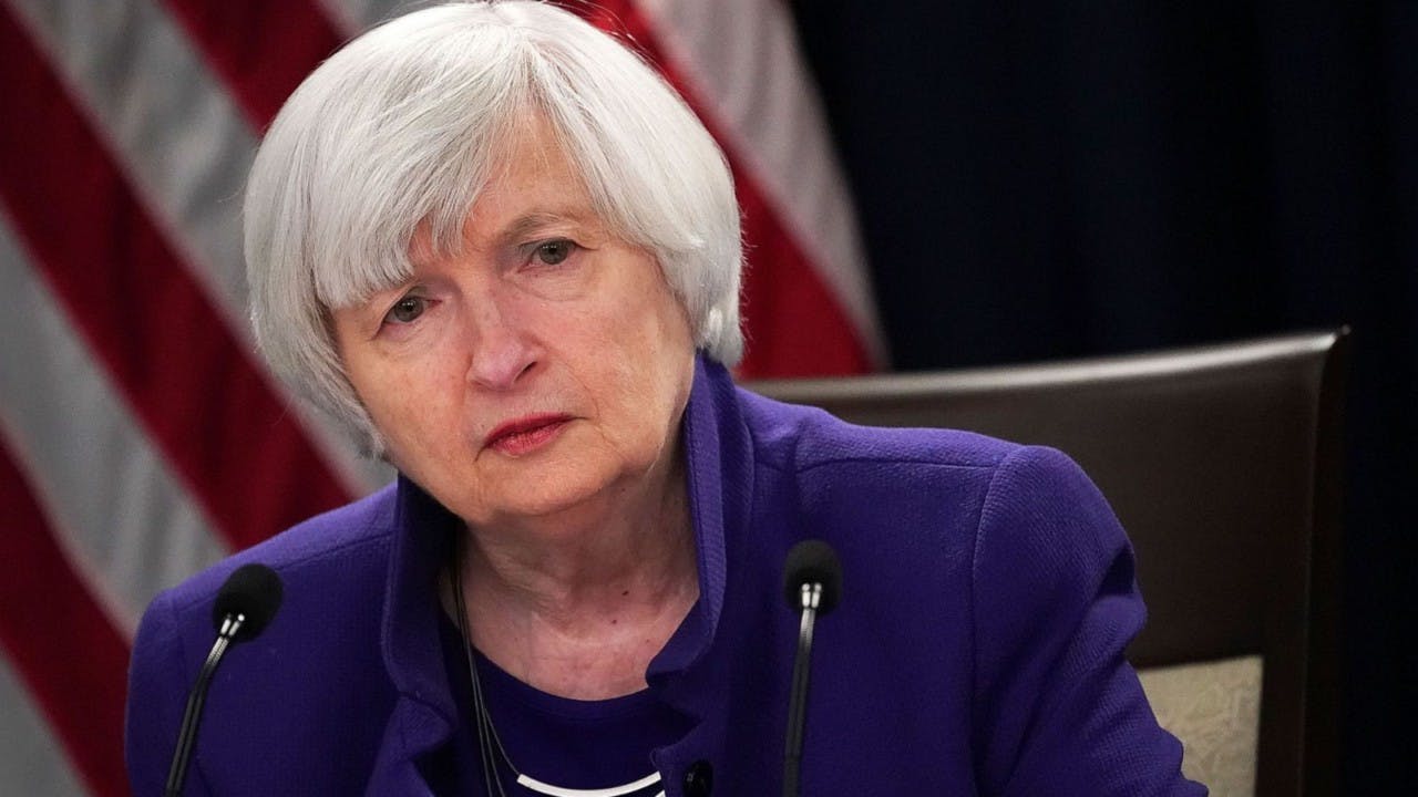 Gambar Janet Yellen Membuka Mata Dunia: Bantu Ukraina dan Pertahankan Hukuman Perdagangan Tiongkok!