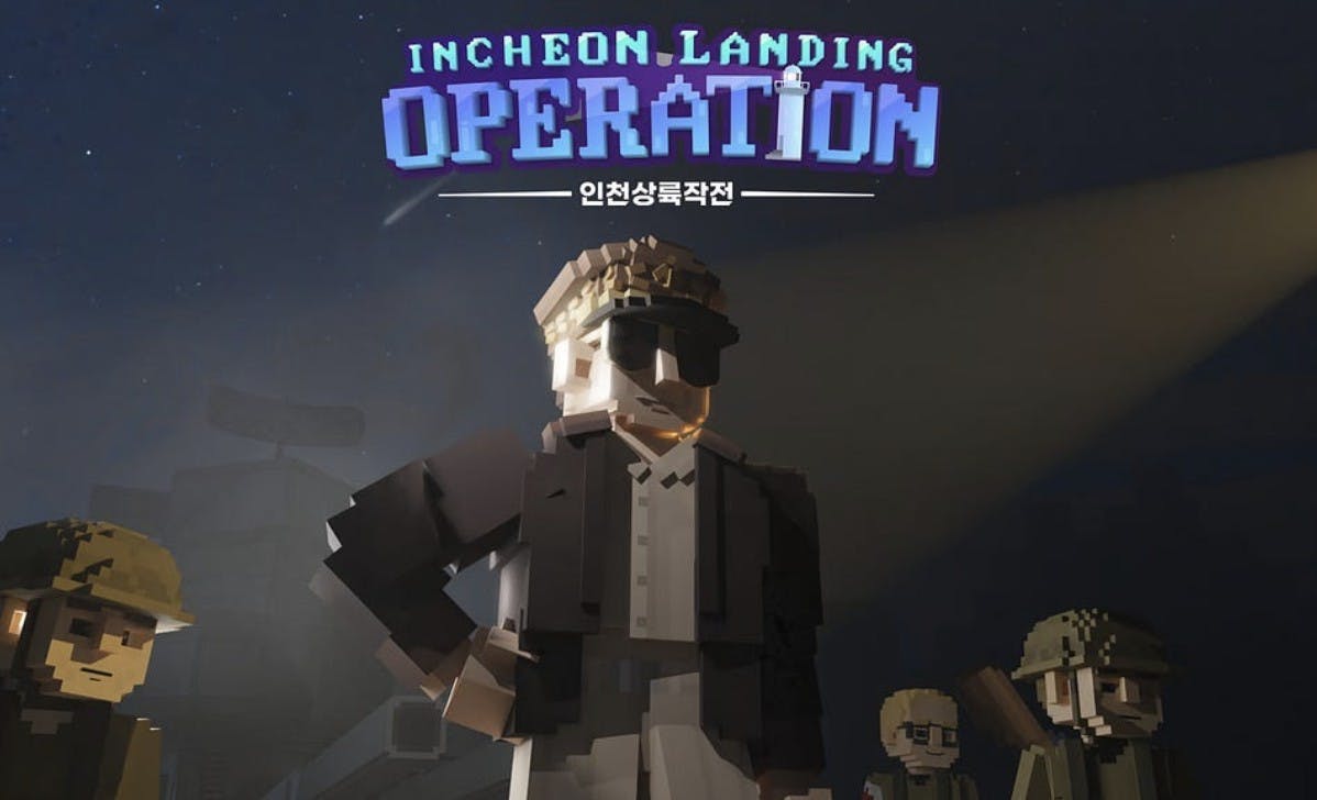 Gambar “Incheon Landing Operation”, Pengalaman Virtual Sejarah di The Sandbox dengan Hadiah NFT!