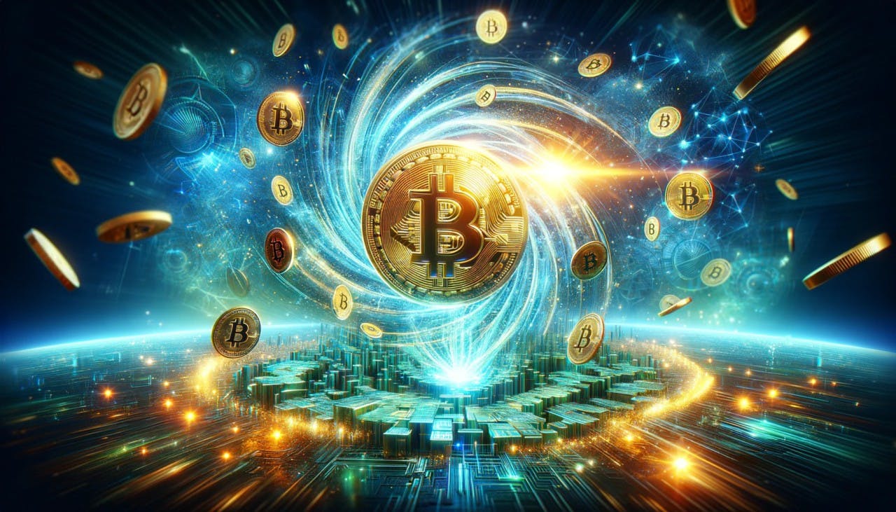 Gambar Bitcoin Mencatat Sejarah: Tren Bullish dan Blockchain Melebihi Setengah Terabyte!