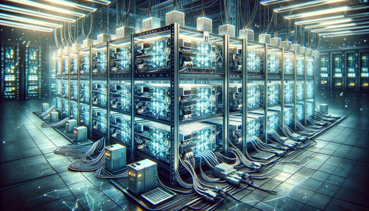 Gambar Terobosan Baru Trojan Mining: Luncurkan Situs Mining Bitcoin Berdaya 500KW!