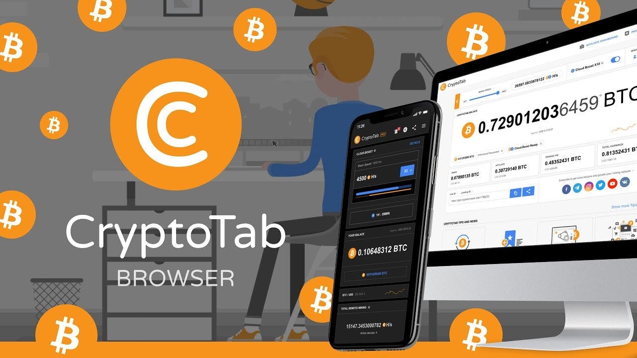 Gambar Crypto Tab Browser: Inovasi Teknologi Terbaru Menghasilkan Bitcoin Modal Browsing!