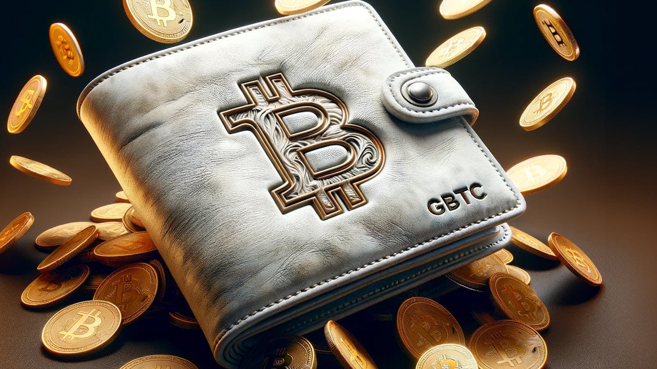 Gambar Grayscale GBTC Mencatat Masuk Dana Rekor, ETF Bitcoin Pertama!