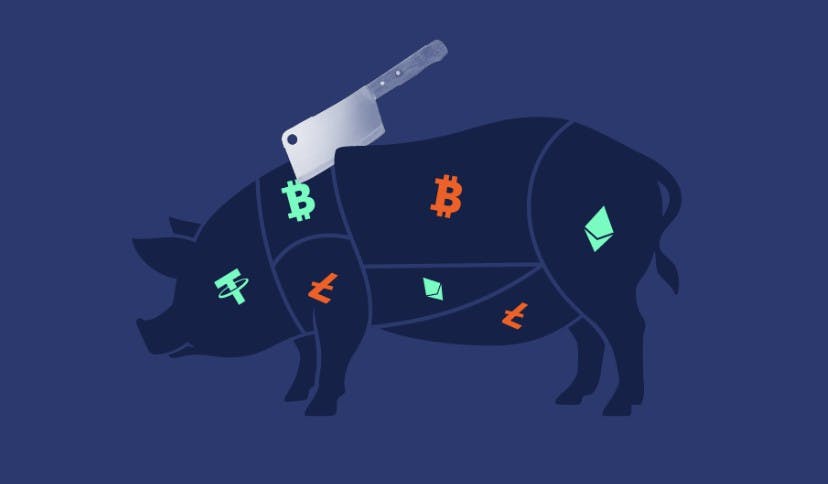 Gambar Pig Butchering Crypto: Lebih dari $75 Miliar Aset Crypto Dicuri!