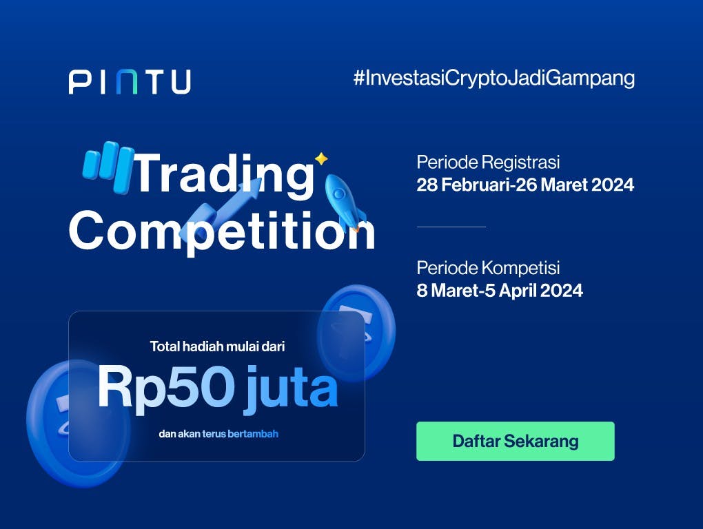 Gambar Ikuti Pintu Trading Competition March 2024, Menangkan Hadiah Mulai dari Rp50 Juta!