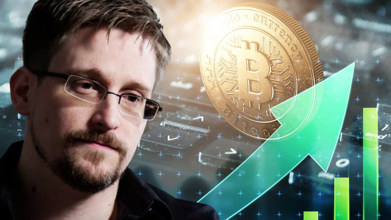 Gambar Edward Snowden: “Penemuan Moneter Paling Signifikan Sejak Terciptanya Koin”