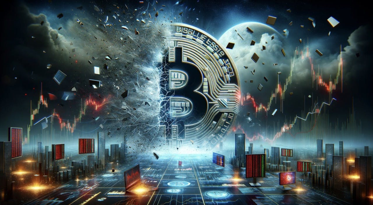 Gambar ETF Bitcoin AS Alami Penarikan Dana $545 Juta, Harga Bitcoin Terancam Turun ke $60.000?
