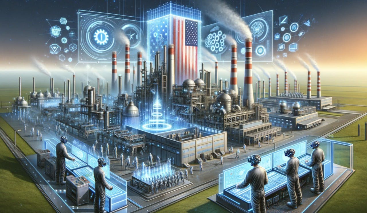 Gambar WEF: Perusahaan Manufaktur AS Berbondong-bondong Menuju Metaverse Industri