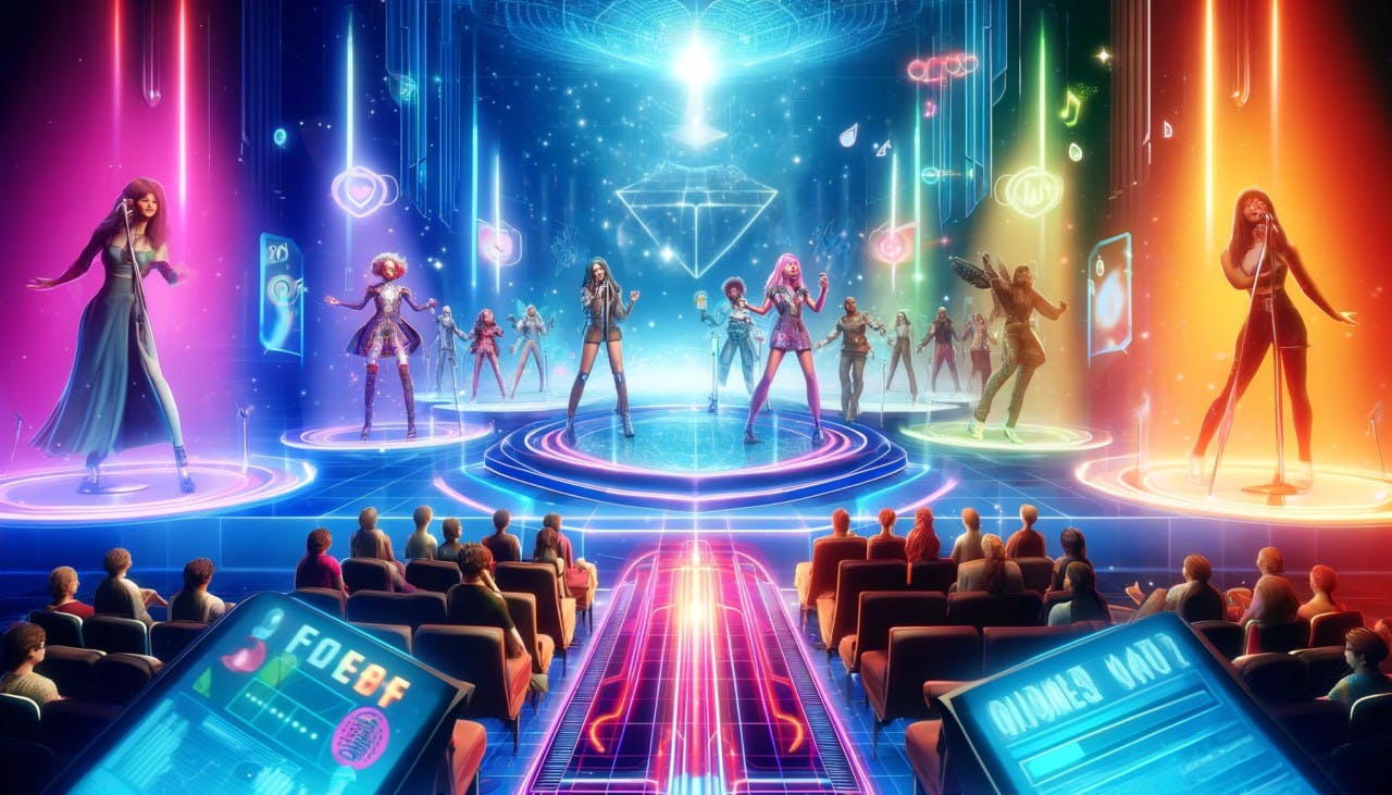 Gambar The Voice Coach Battle: Bernyanyi di Metaverse dan Jadi Juri Virtual!