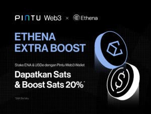 Tutorial Bergabung Kompetisi Pintu Web3 x Ethena untuk Dapatkan 20% Boost Sats!