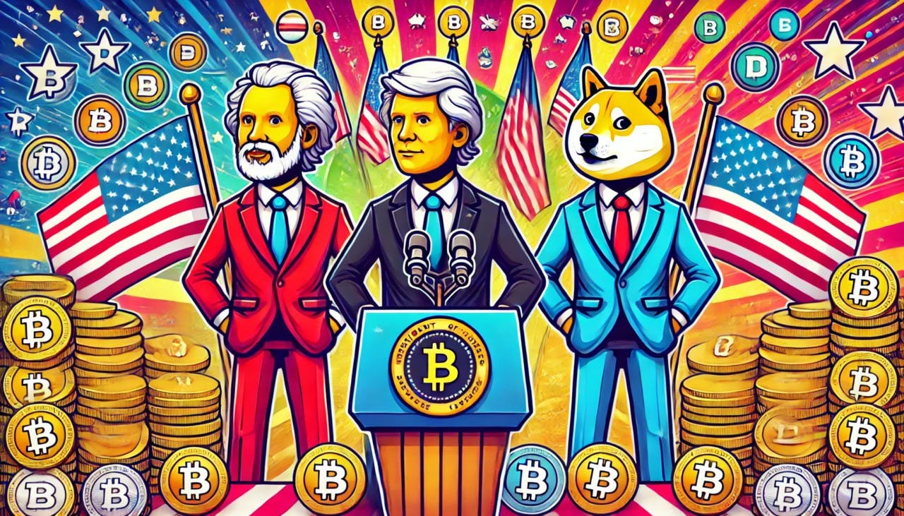 Gambar Demam Memecoin, Pemilu Amerika Sekitar 2024 Mempengaruhi Pasar Cryptocurrency!