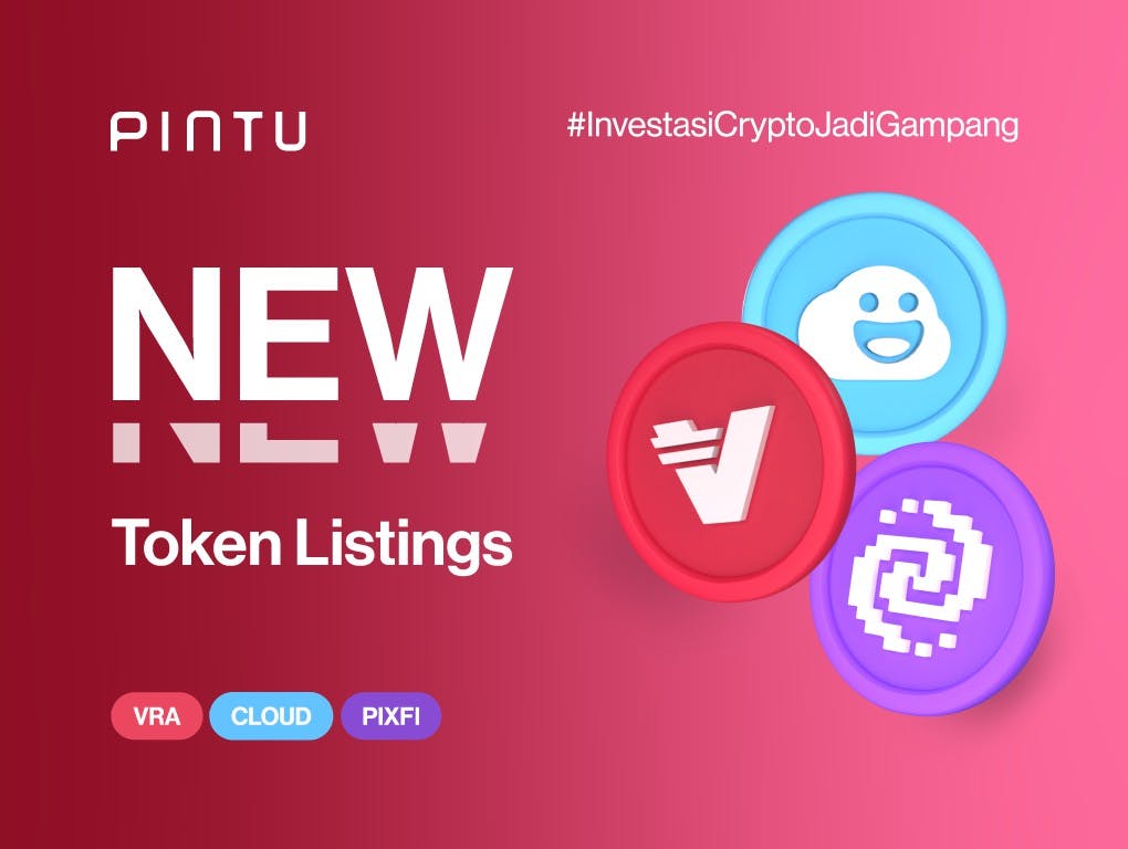 Gambar Pintu Listing 3 Token Baru 19 Juli 2024: VRA, CLOUD, dan PIXFI