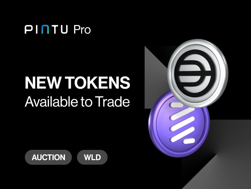 Gambar Pintu Pro Listing 2 Token Baru 18 Juli 2024: AUCTION dan WLD