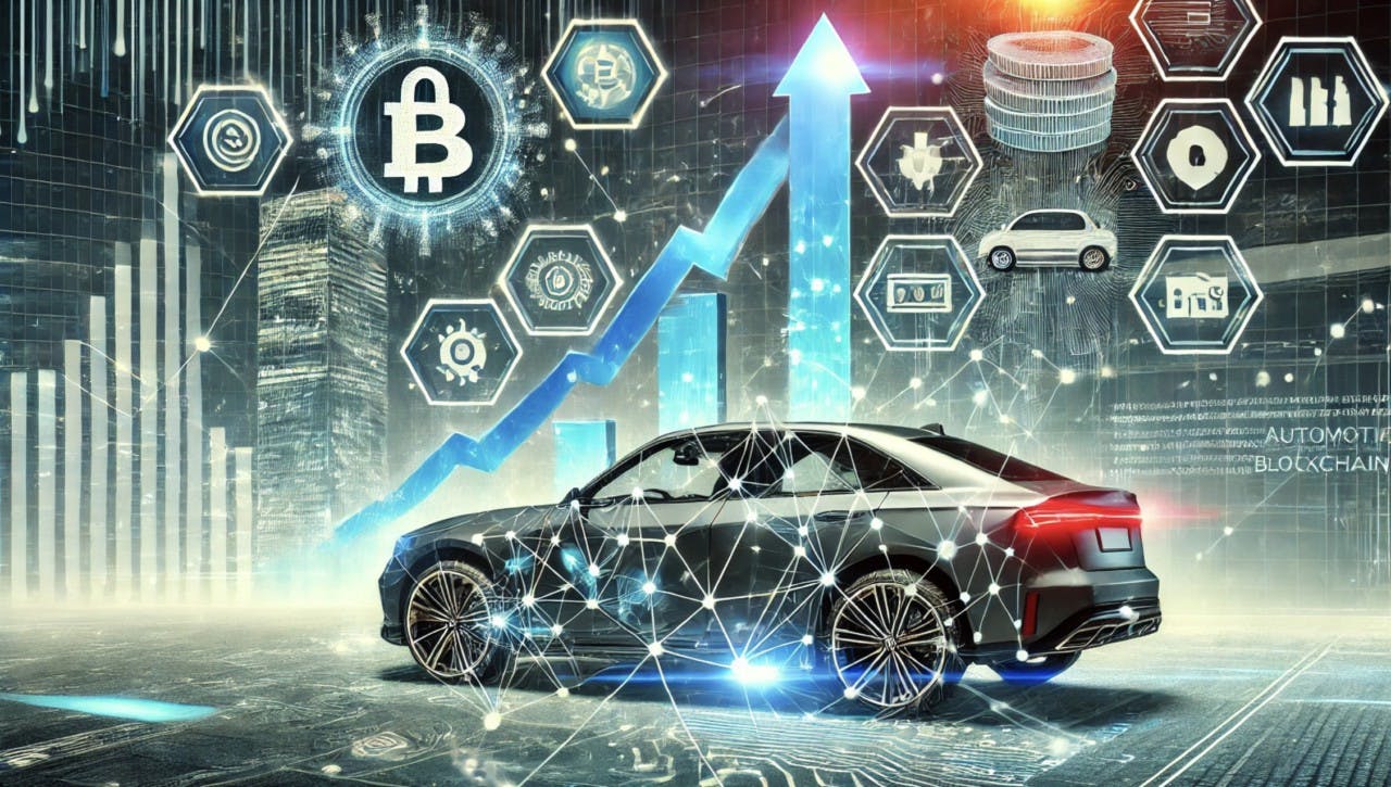 Gambar Pasar Blockchain Otomotif Diramal akan Mencapai $4,1 Miliar pada Tahun 2032!