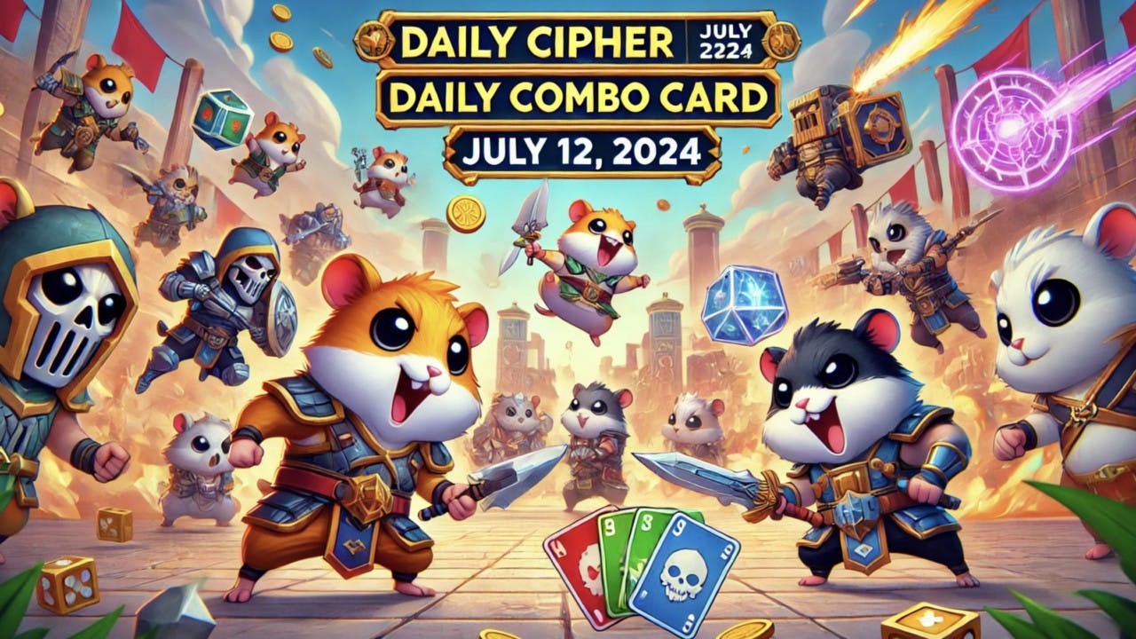 Gambar Update Daily Cipher dan Combo Card Hamster Kombat 12 Juli 2024: Raih 1 Juta Koin!