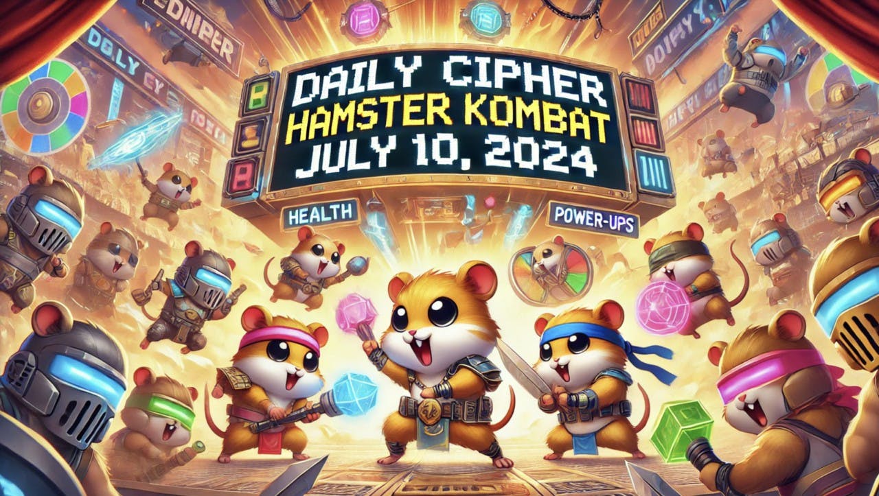 Gambar Update Daily Cipher Hamster Kombat 10 Juli 2024, Klaim Jutaan Koin Sekarang!