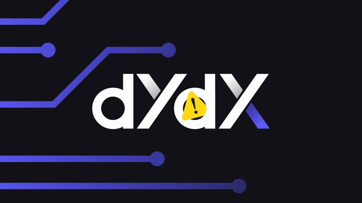 Gambar dYdX Terancam: Situs Web v3 Diretas dan Perangkat Lunak Dijual!