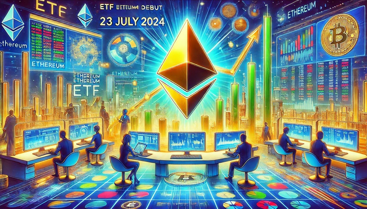 Gambar ETF Ethereum: Peluncuran Ditunggu-tunggu, Debut Diperkirakan 23 Juli 2024!