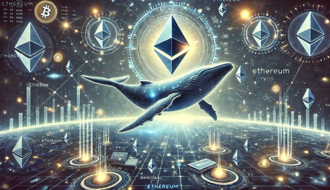 Gambar Whale Crypto Menarik $50 Juta ETH Jelang Persetujuan ETF Ethereum, Ada Apa?