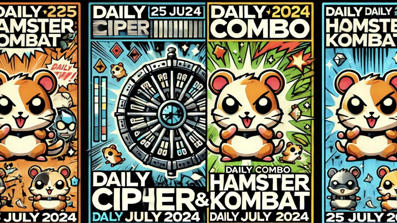 Gambar Dapatkan 6 Juta Koin, Update Daily Cipher dan Daily Combo Hamster Kombat 25 Juli 2024