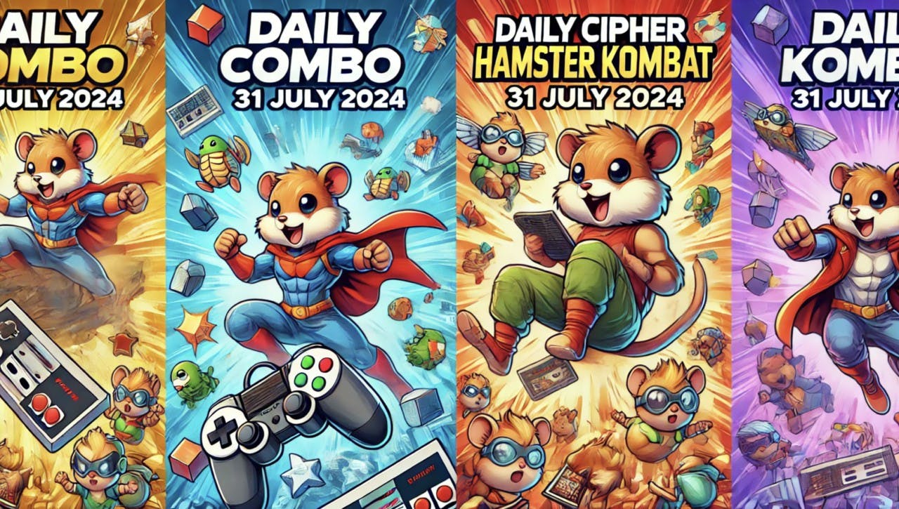 Gambar Dapatkan 6 Juta Koin, Ini Update Daily Cipher dan Daily Combo Hamster Kombat 31 Juli 2024!