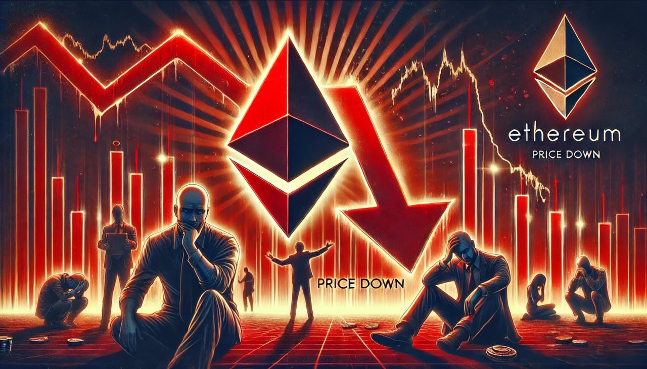 Gambar Harga Ethereum (ETH) Anjlok 10% Hari Ini (5/7/24), Akan Terjadi Crash Lebih Besar?