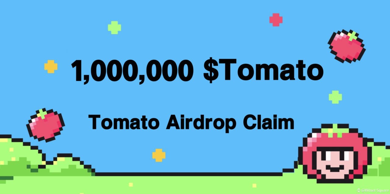 Gambar Airdrop Crypto Terbaru Juli 2024: Game Drop di Telegram Bagi-bagi Airdrop $TOMATO!