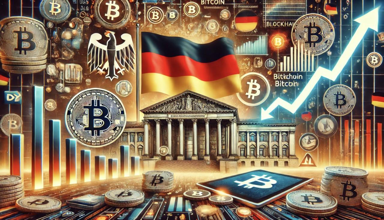 Gambar Kepemilikan Bitcoin Pemerintah Jerman Turun Menjadi $887 Juta dalam Aksi Jual Baru-Baru Ini