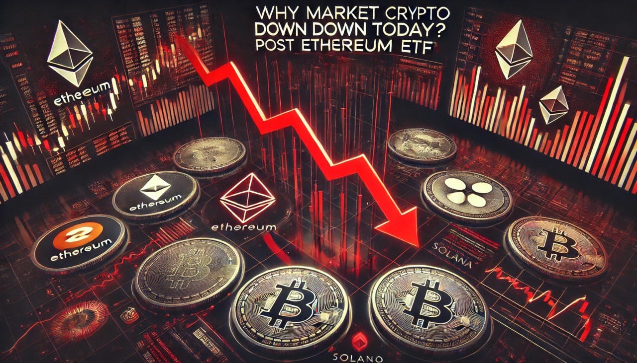 Gambar Market Merah Pasca ETF Ethereum, Mengapa Crypto Turun Hari Ini (24/7/24)?