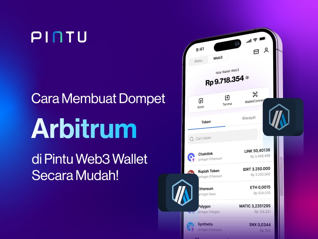 Gambar Arbitrum Wallet – Dompet Swap ARB Terbaik Pintu Web3 Wallet