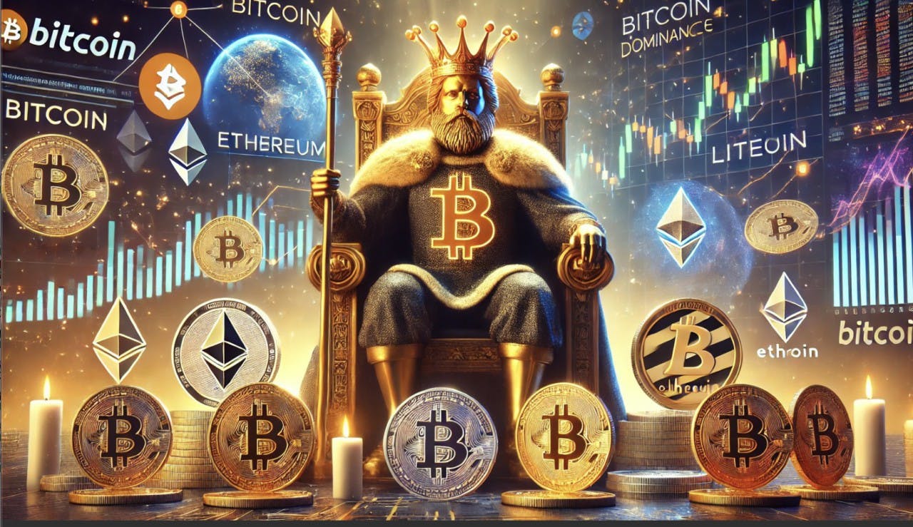 Gambar Bitcoin Dominance (BTC.D) Melemah ke Angka 57,33%, Altcoin Siap Ambil Alih?