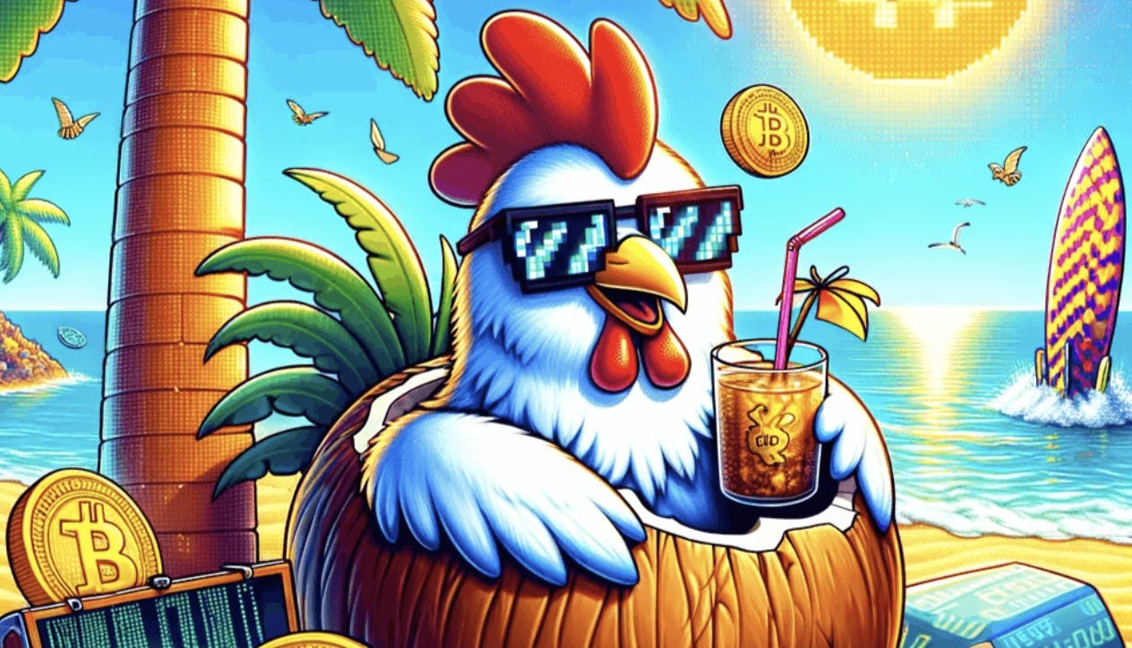 Gambar Mengenal Coconut Chicken (CCC), Meme Coin TRON yang Diciptakan Justin Sun!