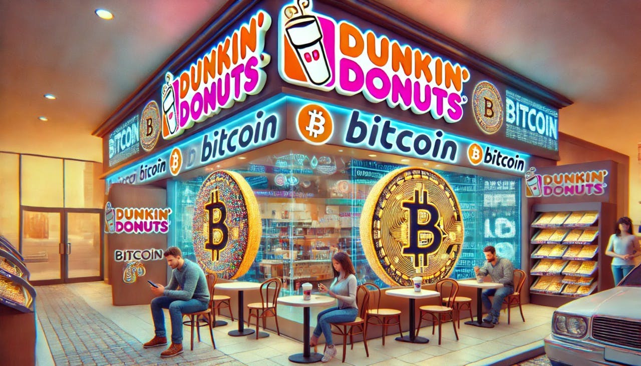 Gambar Dunkin’ Bagi-Bagi Bitcoin di Korea Selatan,  Jangan Sampai Ketinggalan!