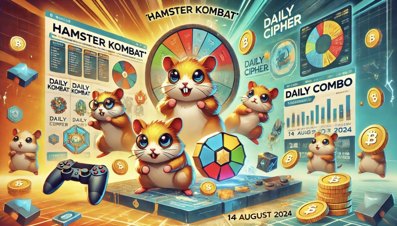 Gambar Update Daily Cipher dan Daily Combo Hamster Kombat 14 Agustus 2024, Dapatkan 6 Juta Koin Sekarang!