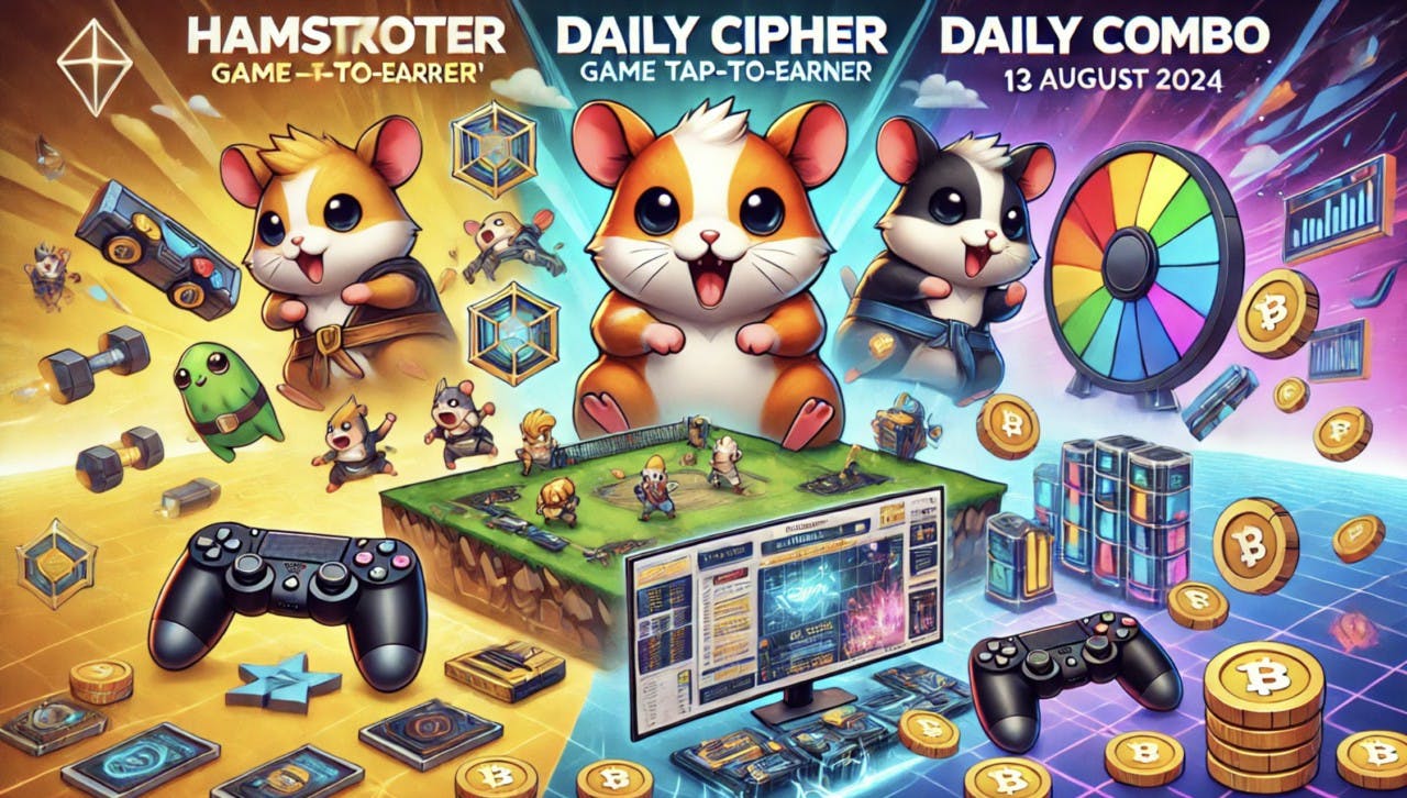 Gambar Update Daily Cipher dan Daily Combo Hamster Kombo 13 Agustus 2024, Klaim 6 Juta Koin Sekarang!