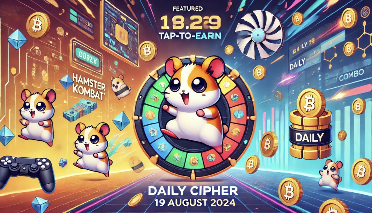 Gambar Update Daily Cipher dan Daily Combo Hamster Kombat 19 Agustus 2024, Dapatkan 6 Juta Koin!