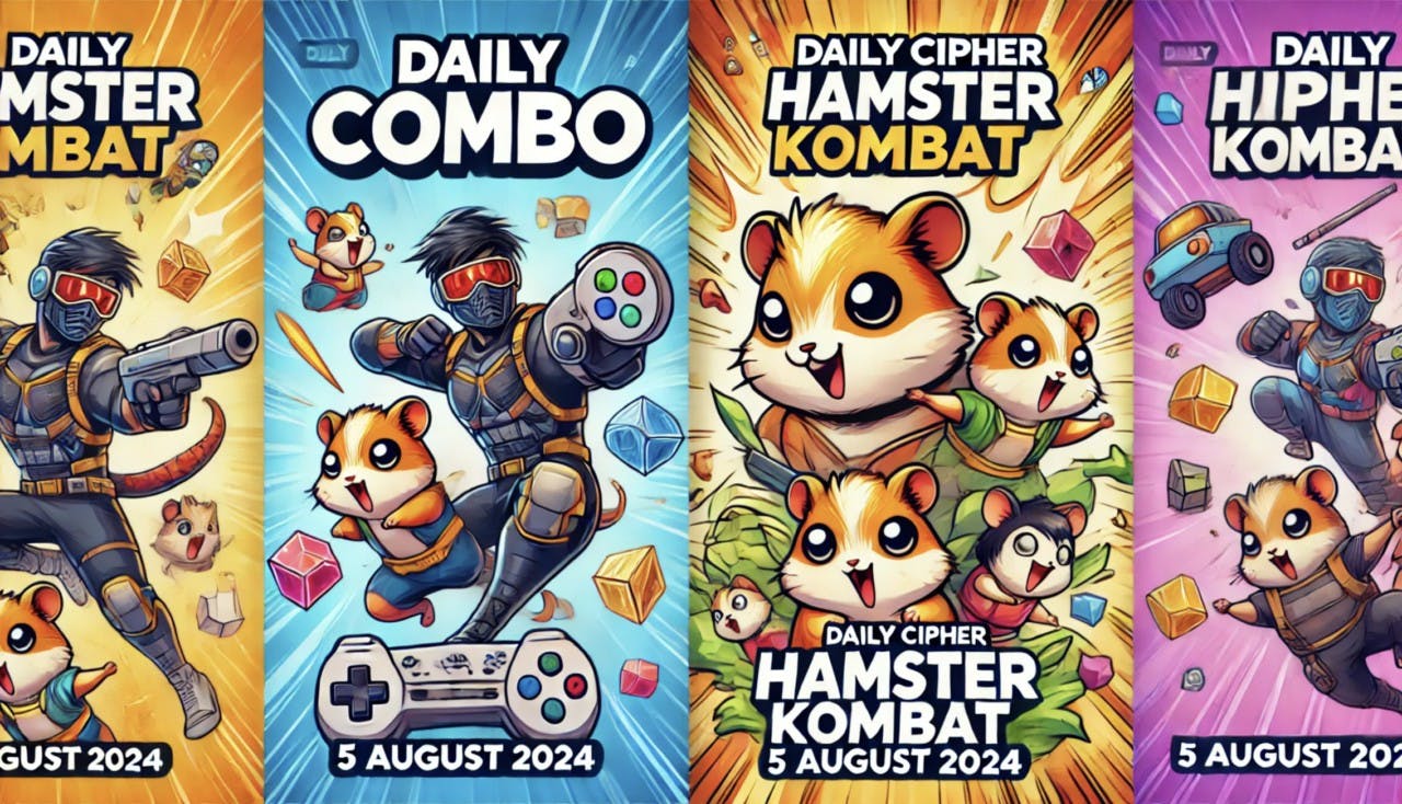 Gambar Sudah Rilis! Ini Update Daily Cipher dan Daily Combo Hamster Kombat 5 Agustus 2024