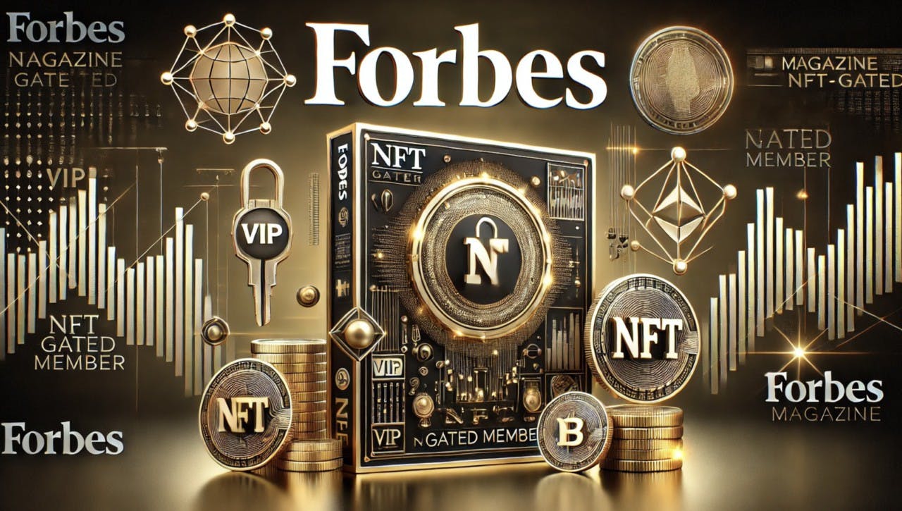 Gambar Majalah Bisnis Amerika, Forbes, Gandeng OKX Wallet untuk Luncurkan Keanggotaan NFT Eksklusif!