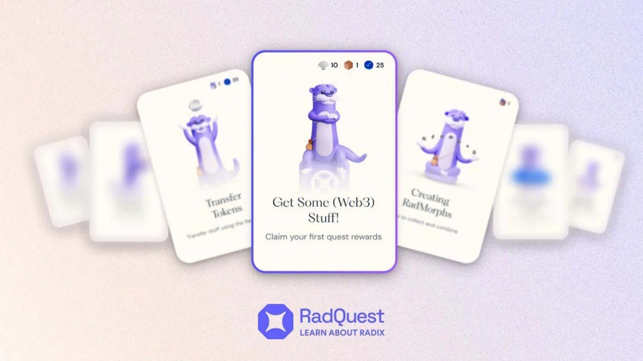 Gambar Radix Ubah DeFi Jadi Menyenangkan dengan RadQuest: Gamifikasi untuk Onboarding Pengguna Baru!