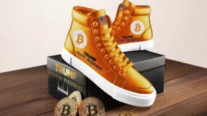 Donald Trump Luncurkan Sepatu Sneakers Bitcoin Senilai $500!