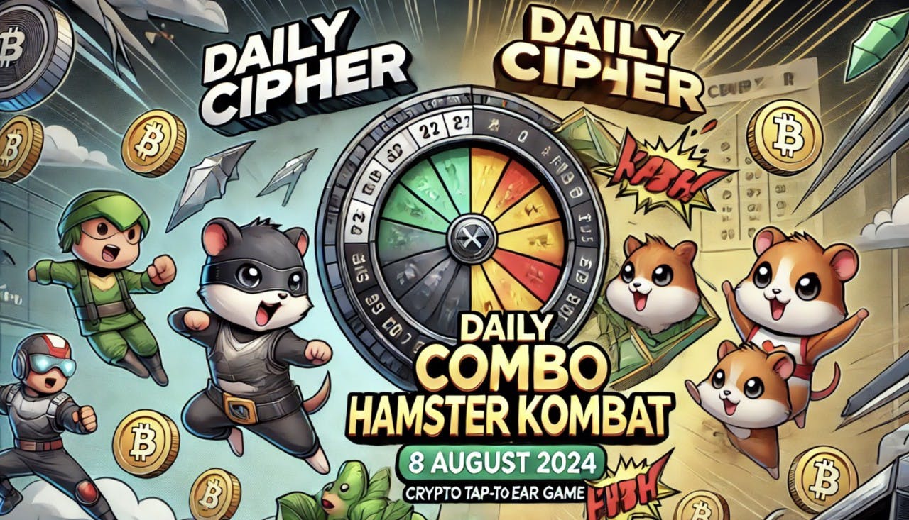 Gambar Update Daily Cipher dan Daily Combo Hamster Kombat 8 Agustus 2024, Klaim Jutaan Koin Sekarang!