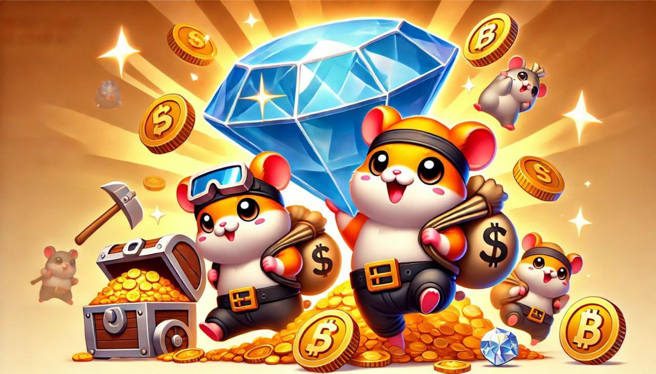 Gambar Cara Mengumpulkan Diamond Terbanyak di Hamster Kombat Season Interlude!