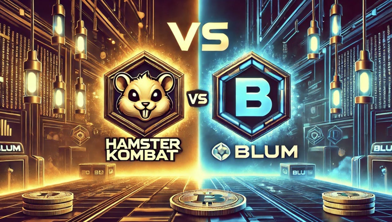 Gambar Hamster Kombat vs Blum: Pertempuran Tren Kripto yang Unik!