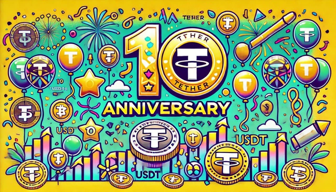 Gambar Tether Rayakan Ulang Tahun ke-10 dengan Film Dokumenter tentang USDT!