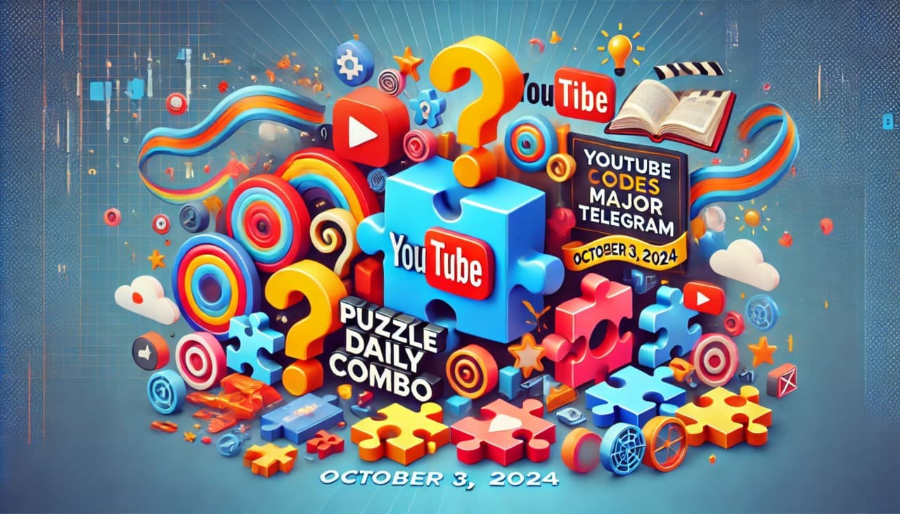 Gambar Major Durov Puzzle Daily Combo dan YouTube Code per 3 Oktober 2024