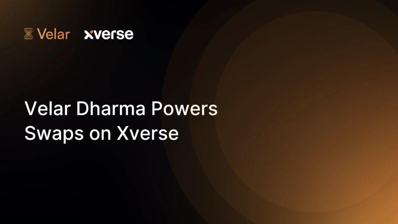 Gambar Velar Dharma dan Xverse Wallet: Solusi Baru untuk Swap Bitcoin L2 yang Cepat dan Aman!