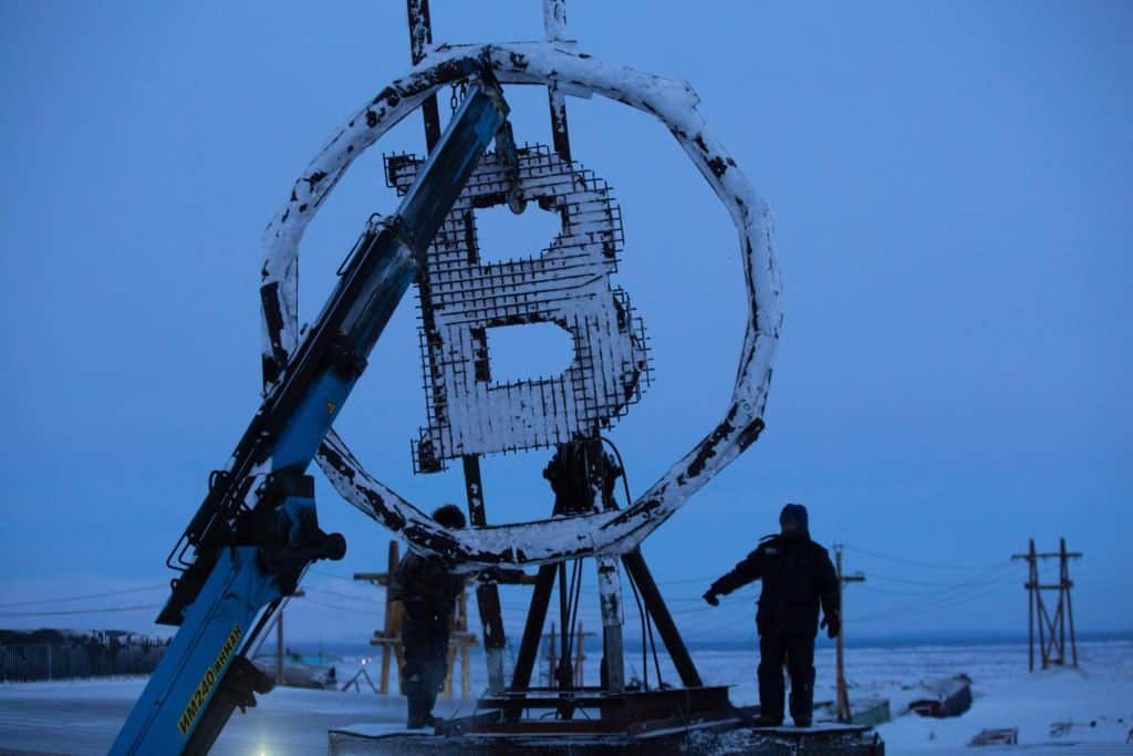 Gambar Tambang Bitcoin Pertama di Kawasan Arctic Circle