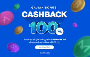 Gajian Bonus Cashback 100%, Gunakan Kode Unik 171!