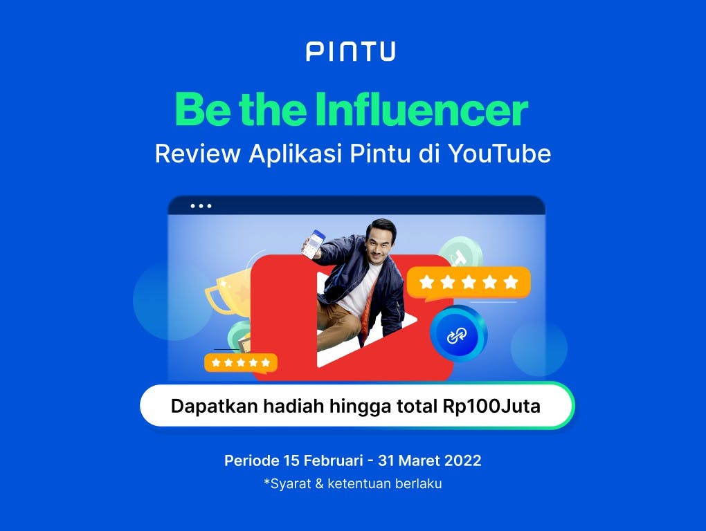 Gambar Be the Influencer : Review Aplikasi Pintu di Youtube dapatkan Rp100Juta (Campaign Telah Berakhir)